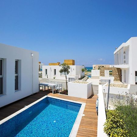 Luxury Cyprus Villa Marine Villa Private Pool Sea Front 1 Bdr Paphos Exterior photo