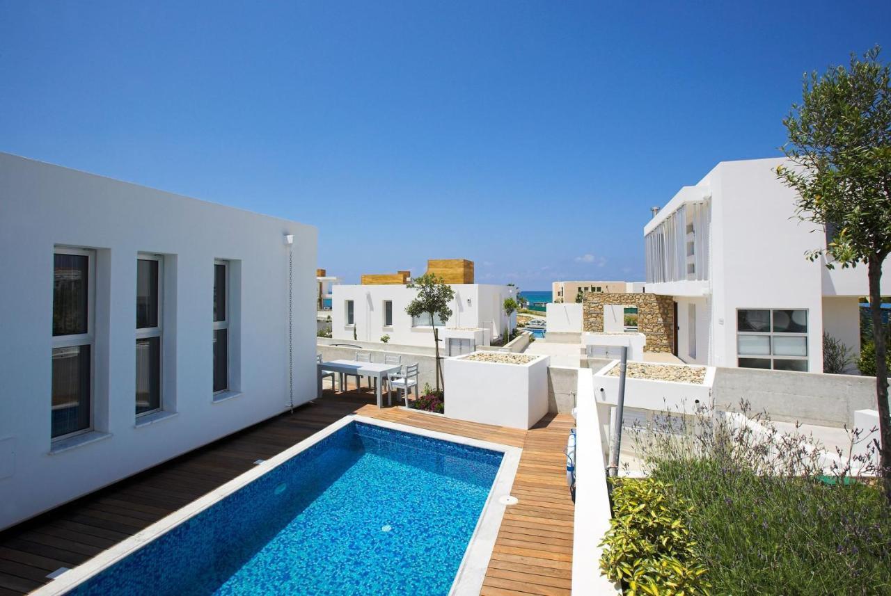 Luxury Cyprus Villa Marine Villa Private Pool Sea Front 1 Bdr Paphos Exterior photo